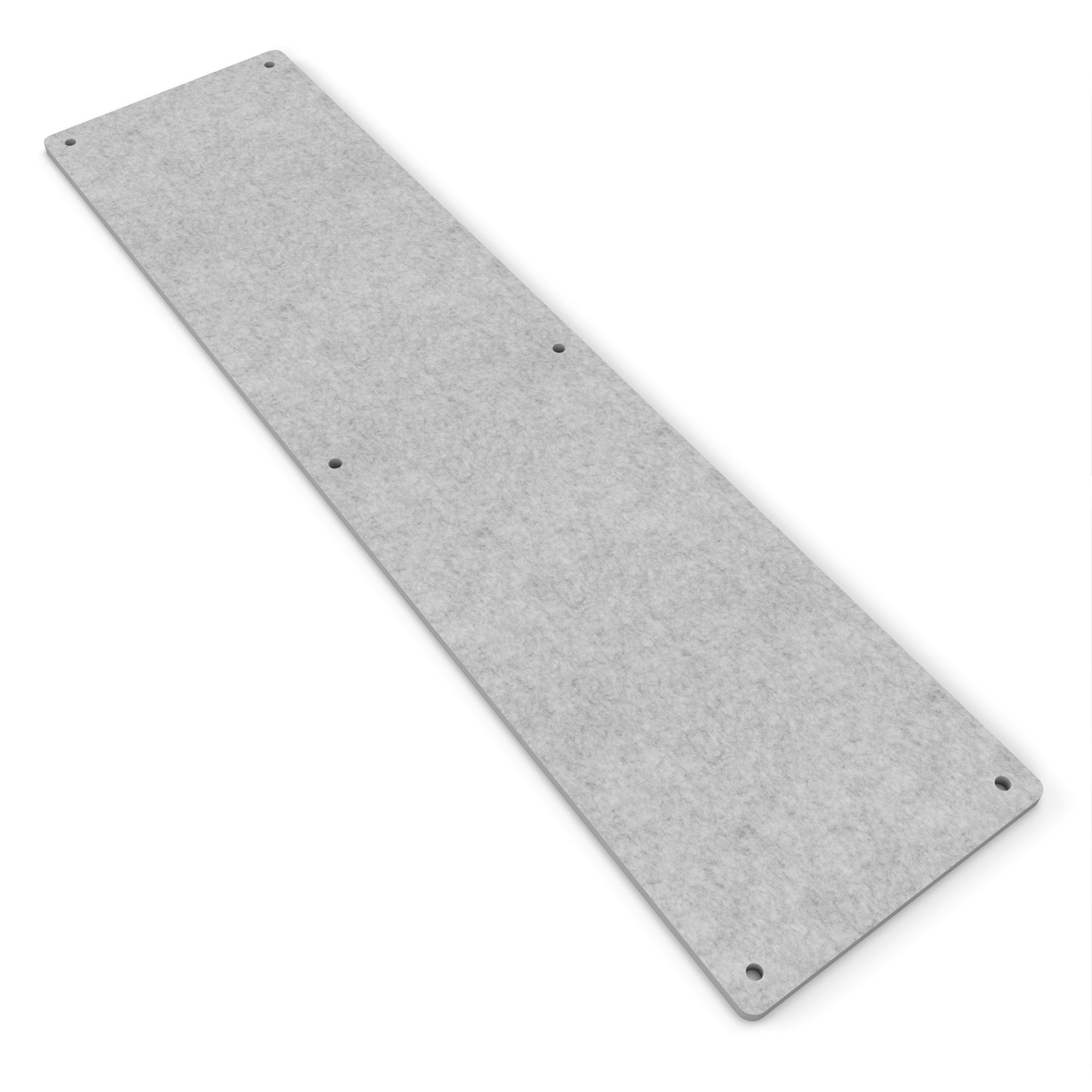 Haven Acoustic Wall Panel, PET Marble Gray 8' x 2' x 0.75"