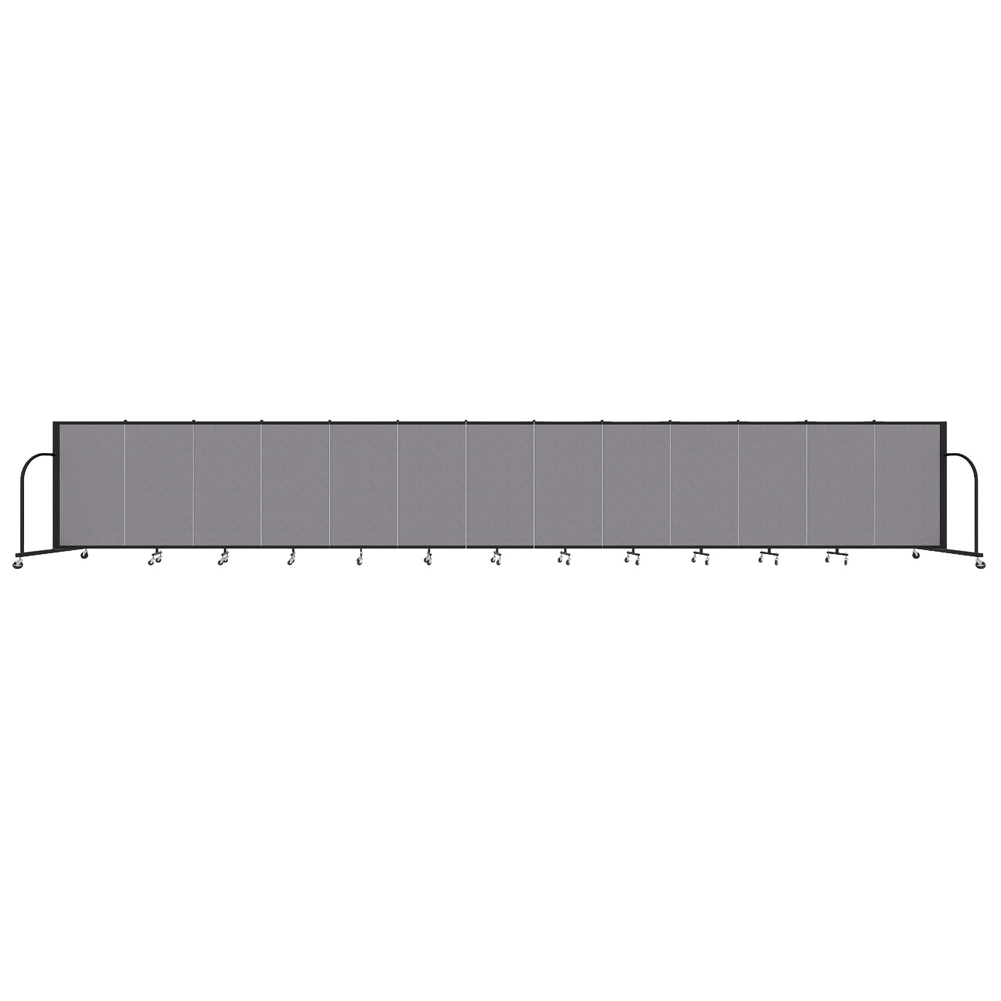 Signature Room Divider - 4'H x 24' 1"L - 13 Panel