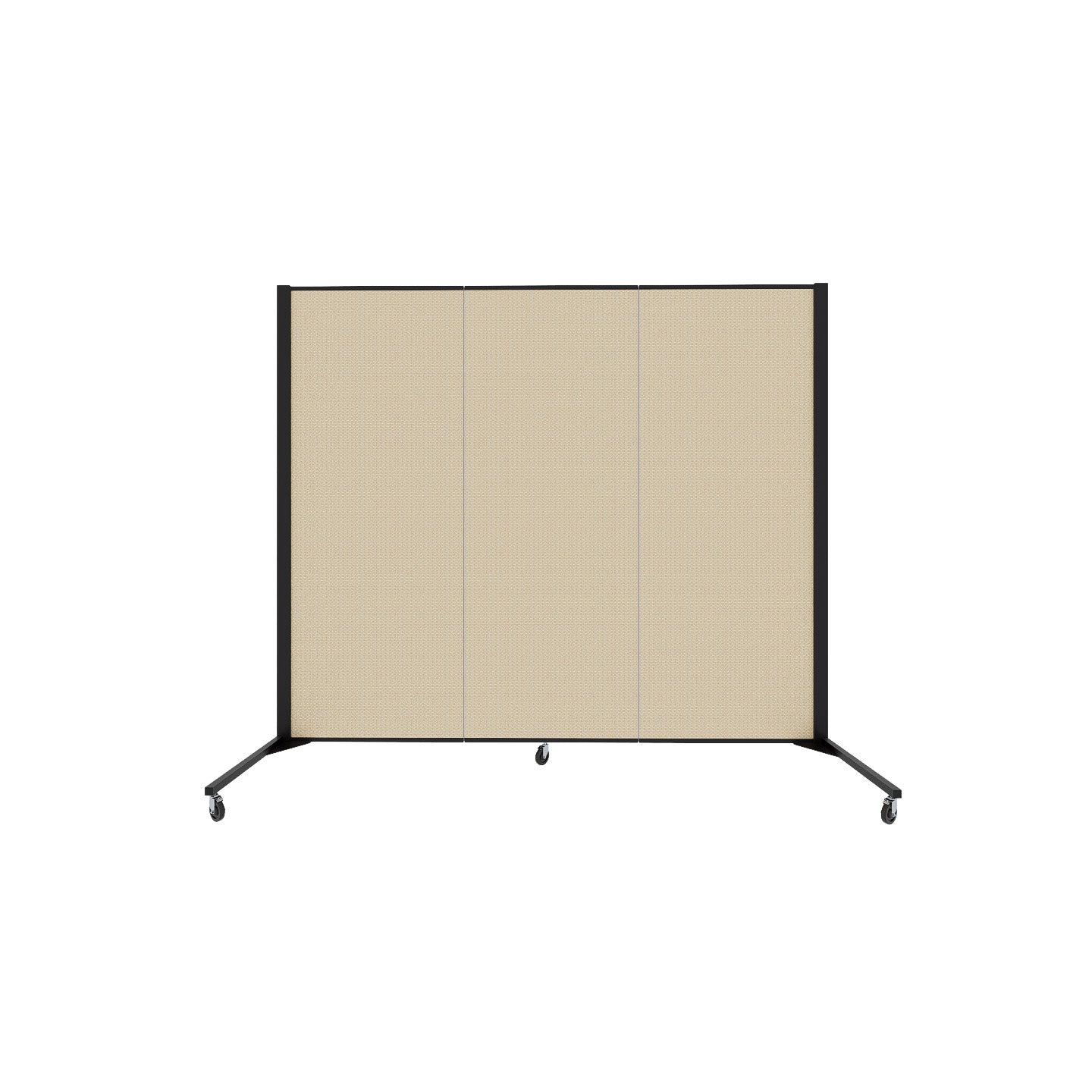 Healthflex Partition - 5' 9"H x 5' 9"L, Desert  (Minor Assembly Required)
