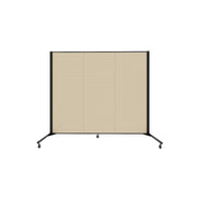 Healthflex Partition - 5' 9"H x 5' 9"L, Desert  (Minor Assembly Required)