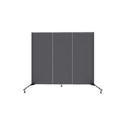 Healthflex Partition - 5' 9"H x 5' 9"L, Black  (Minor Assembly Required)