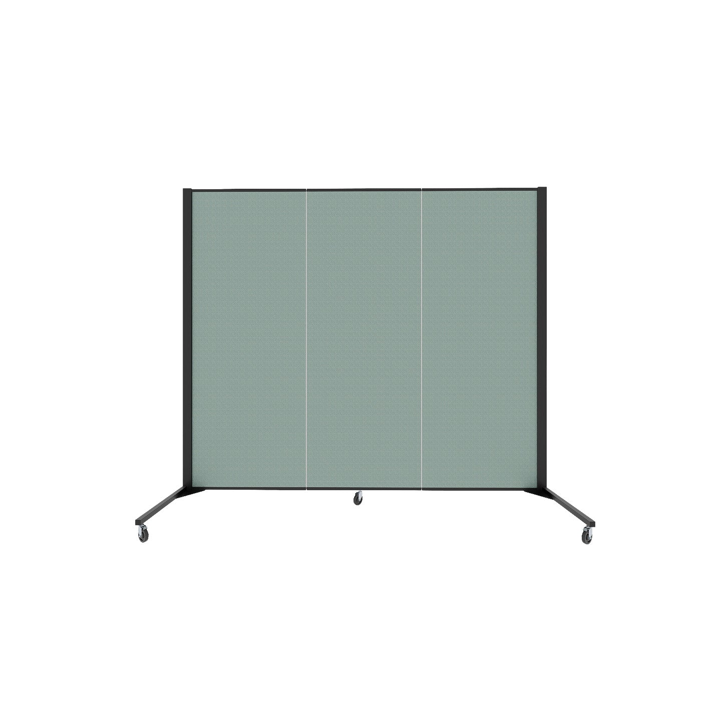 Healthflex Partition - 5' 9"H x 5' 9"L, Sea Green  (Minor Assembly Required)