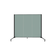 Healthflex Partition - 5' 9"H x 5' 9"L, Sea Green  (Minor Assembly Required)
