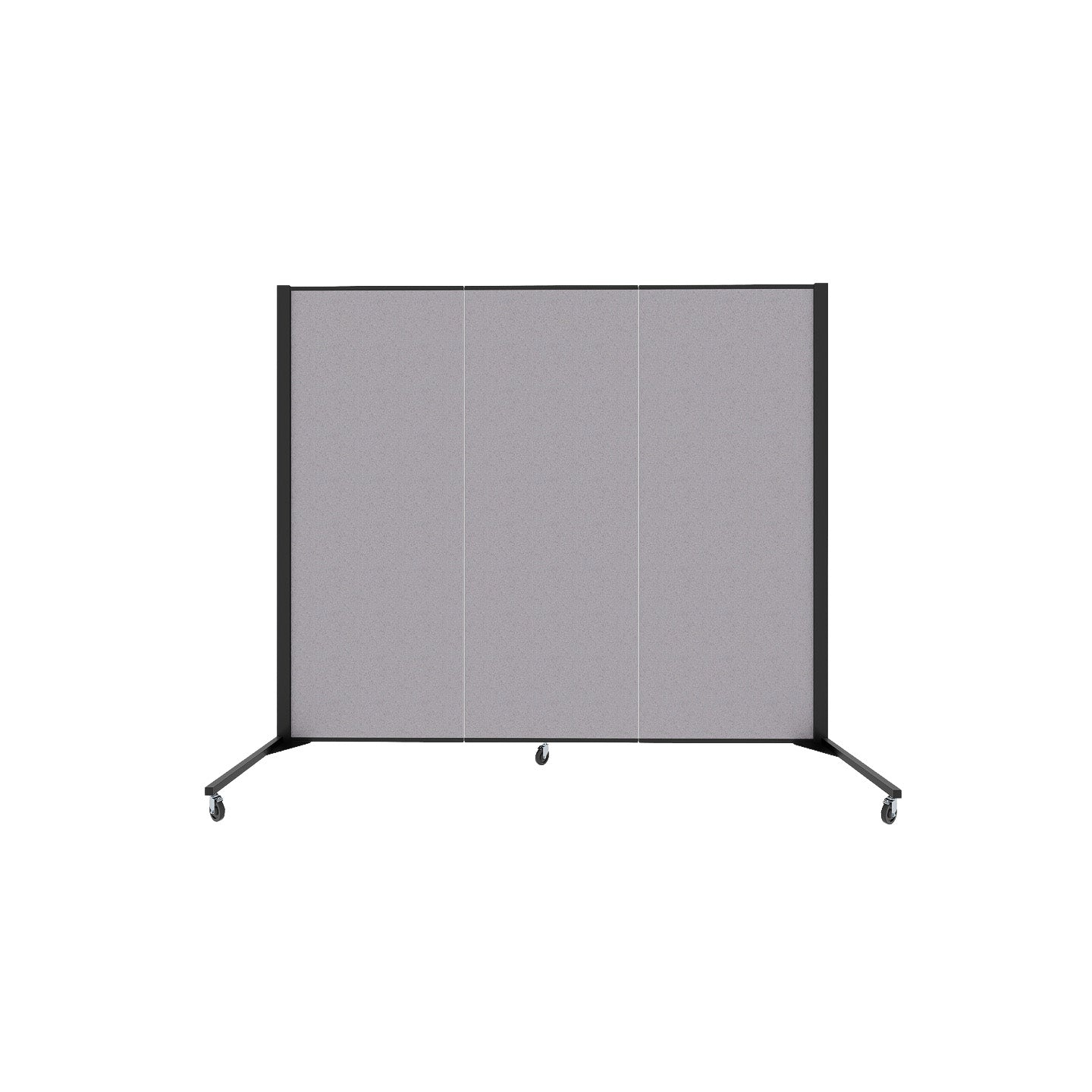 Healthflex Partition - 5' 9"H x 5' 9"L, Select Gray  (Minor Assembly Required)