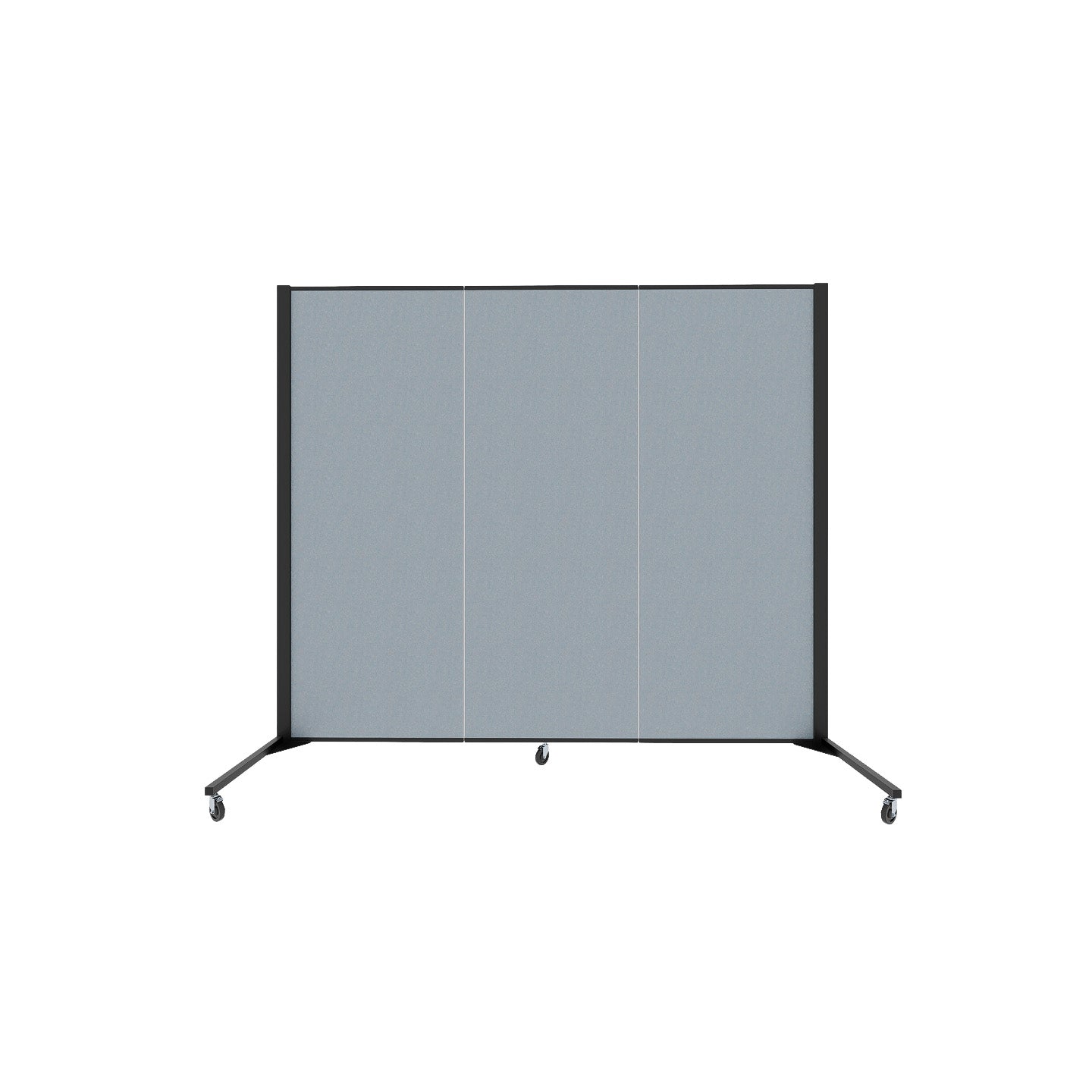 Healthflex Partition - 5' 9"H x 5' 9"L, Summer Blue  (Minor Assembly Required)