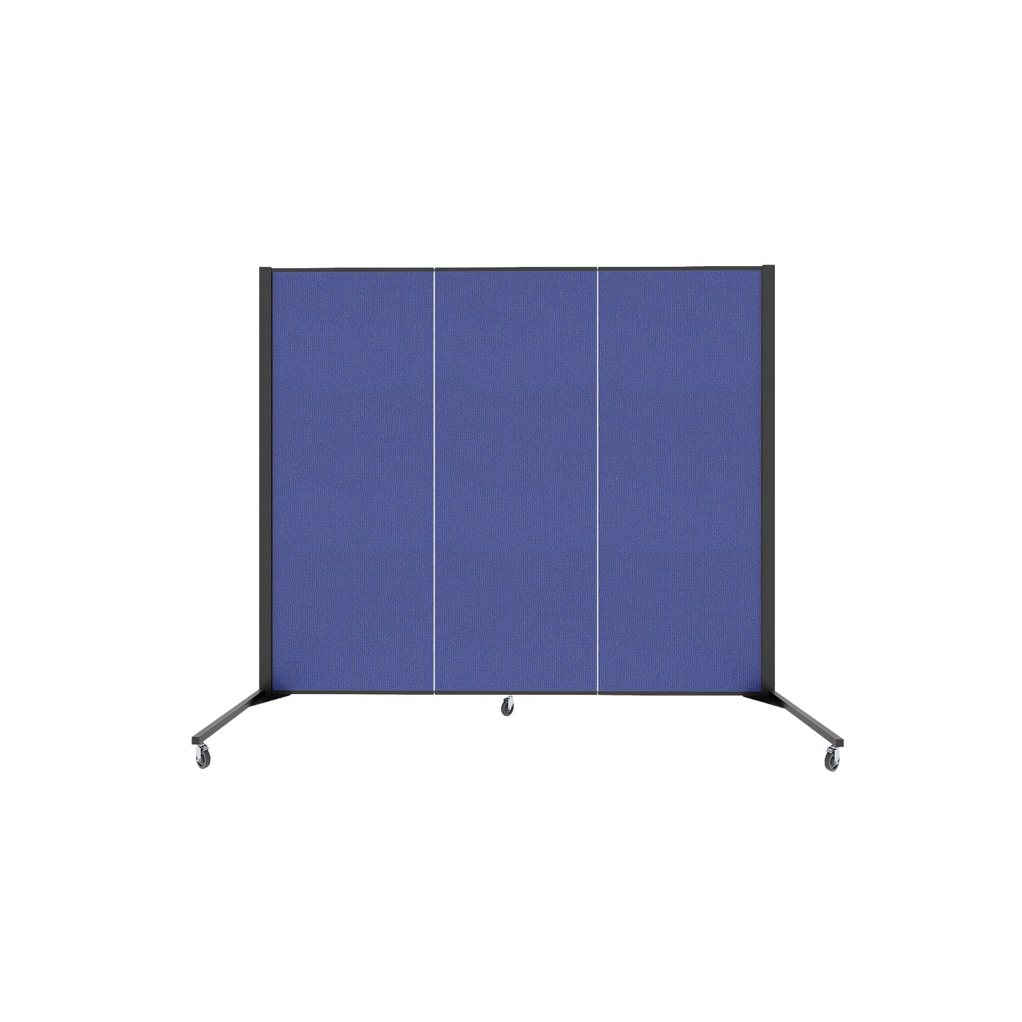 Healthflex Partition - 5' 9"H x 5' 9"L, Royal Blue  (Minor Assembly Required)