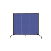 Healthflex Partition - 5' 9"H x 5' 9"L, Royal Blue  (Minor Assembly Required)
