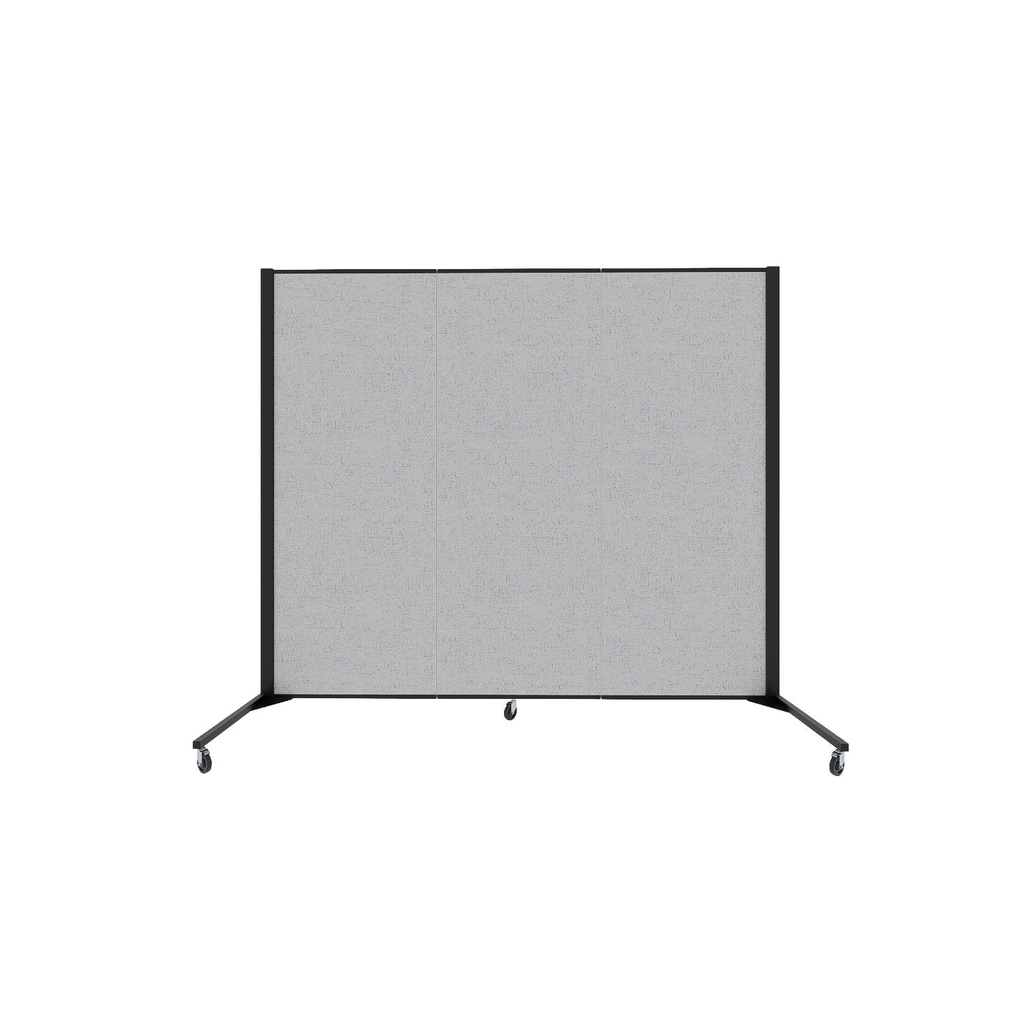 Healthflex Partition - 5' 9"H x 5' 9"L,Gray Smoke  (Minor Assembly Required)