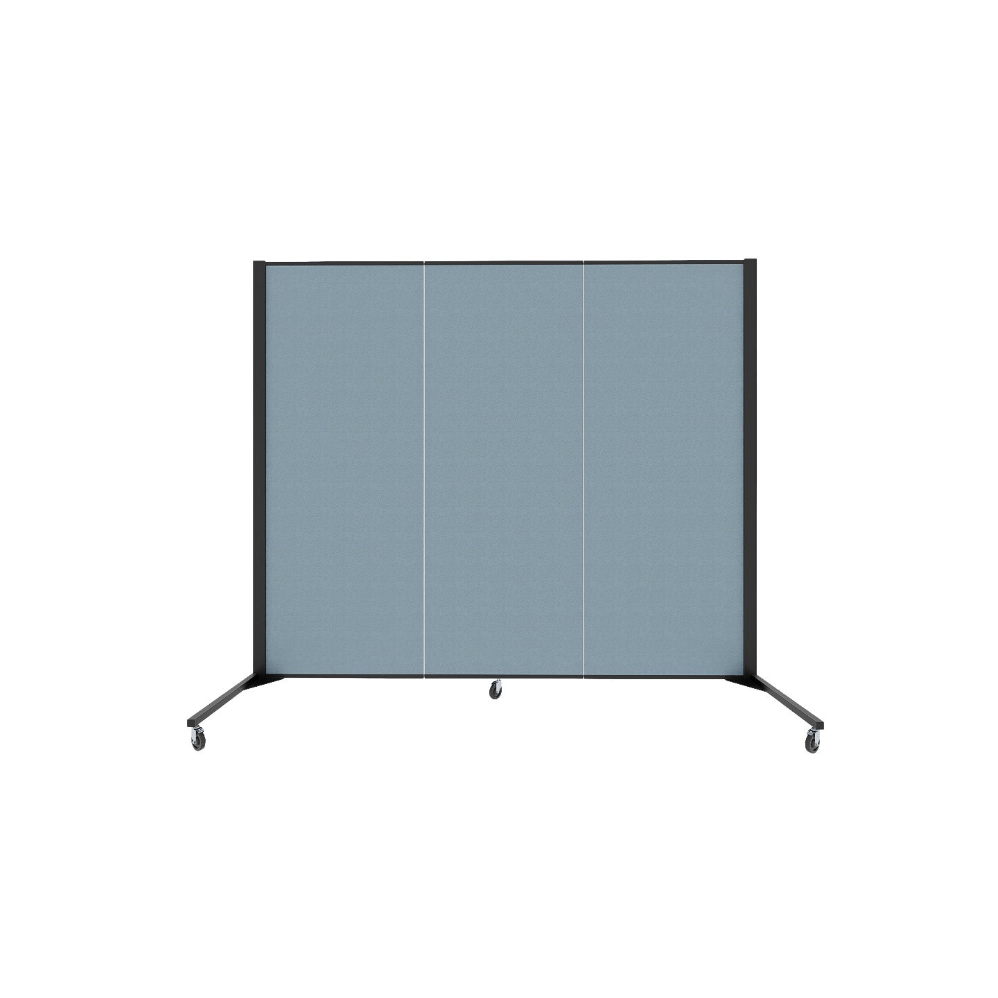 Healthflex Partition - 5' 9"H x 5' 9"L, Blue Tide  (Minor Assembly Required)