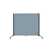 Healthflex Partition - 5' 9"H x 5' 9"L, Blue Tide  (Minor Assembly Required)