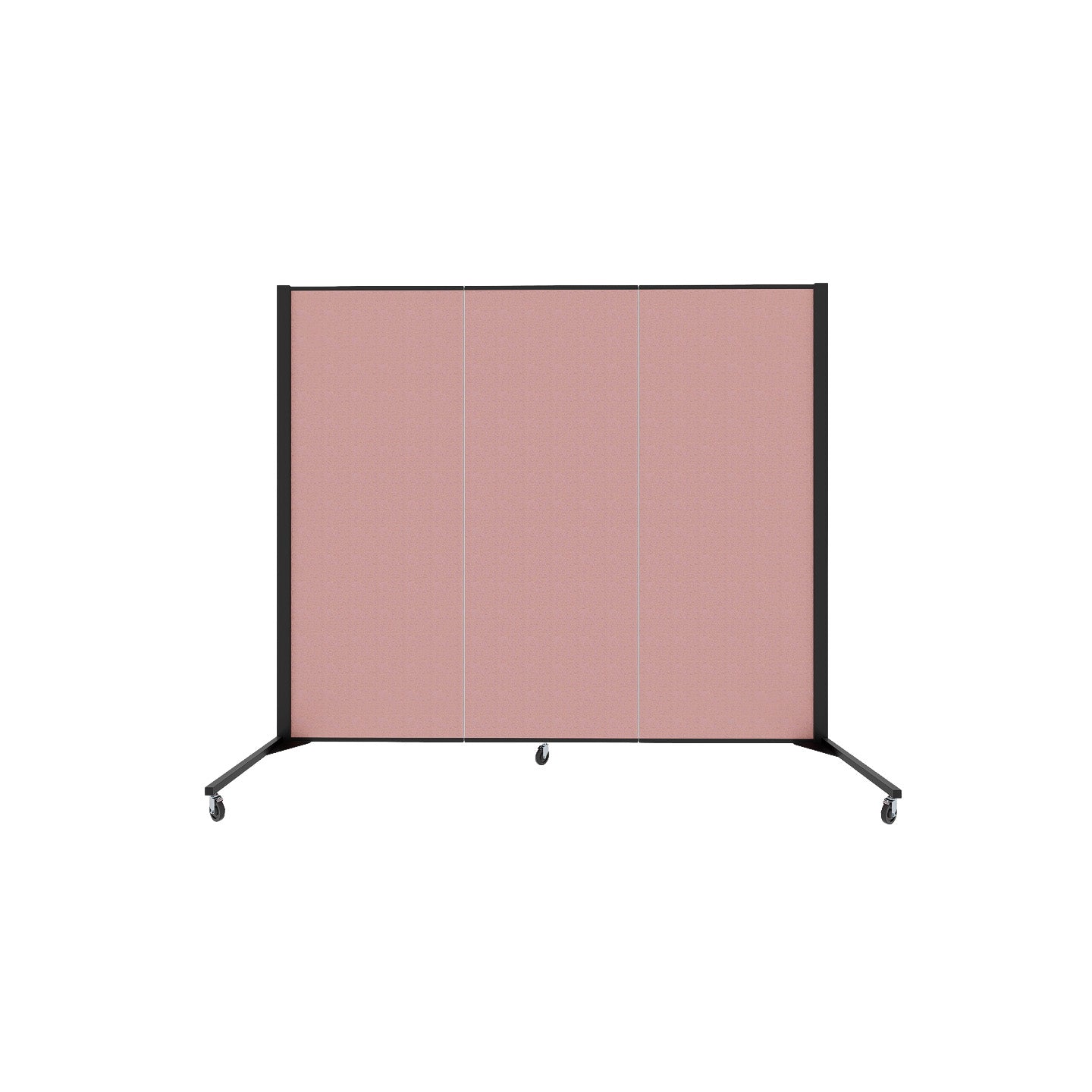 Healthflex Partition - 5' 9"H x 5' 9"L, Raspberry Mist  (Minor Assembly Required)