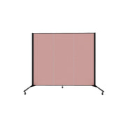 Healthflex Partition - 5' 9"H x 5' 9"L, Raspberry Mist  (Minor Assembly Required)