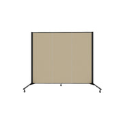 Healthflex Partition - 5' 9"H x 5' 9"L, Sandalwood  (Minor Assembly Required)
