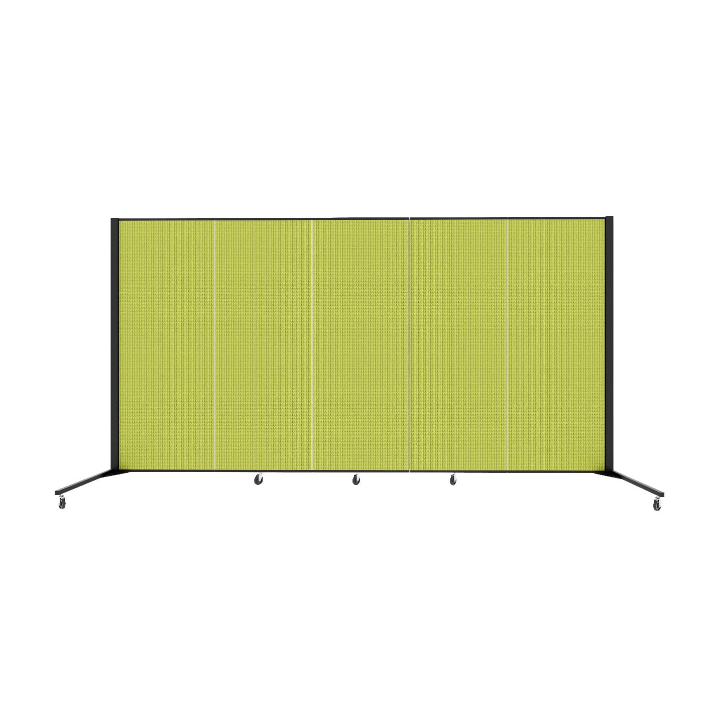 Healthflex Partition - 5' 9"H x 9' 5"L, Apple Green  (Minor Assembly Required)