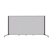 Healthflex Partition - 5' 9"H x 9' 5"L, Stone  (Minor Assembly Required)