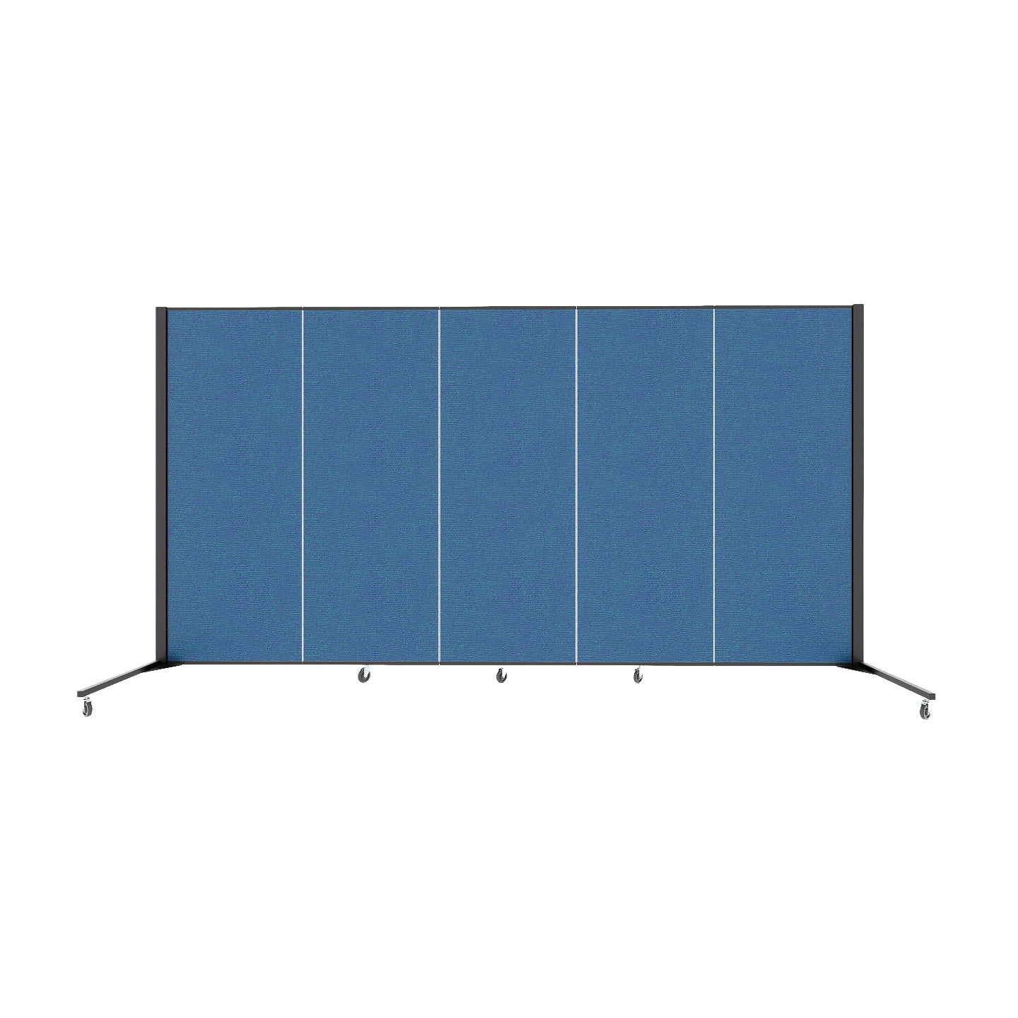 Healthflex Partition - 5' 9"H x 9' 5"L, Navy Blue  (Minor Assembly Required)