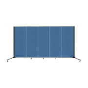 Healthflex Partition - 5' 9"H x 9' 5"L, Navy Blue  (Minor Assembly Required)