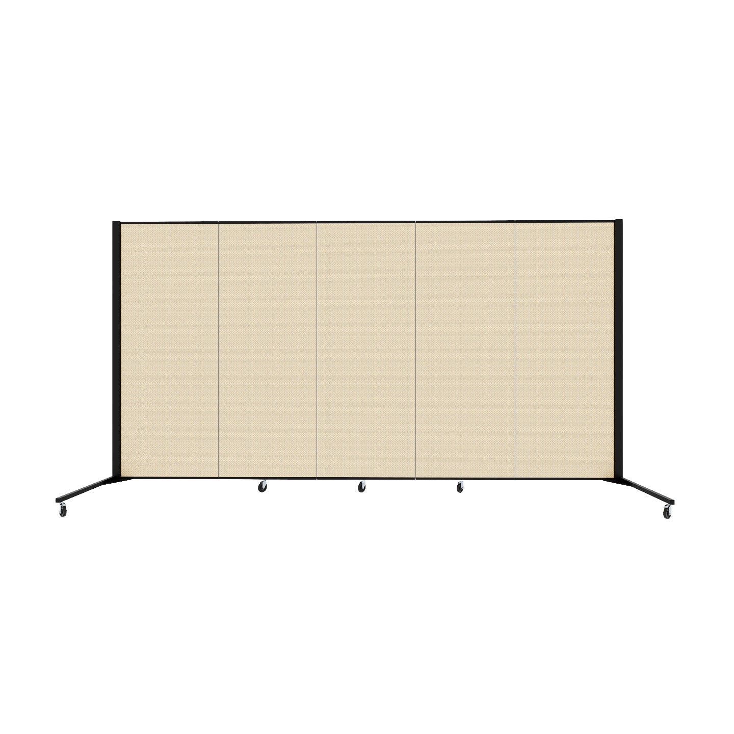 Healthflex Partition - 5' 9"H x 9' 5"L , Desert (Minor Assembly Required)