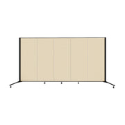 Healthflex Partition - 5' 9"H x 9' 5"L , Desert (Minor Assembly Required)
