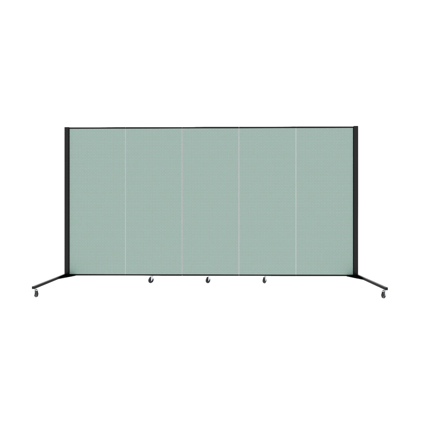 Healthflex Partition - 5' 9"H x 9' 5"L, Sea Green  (Minor Assembly Required)