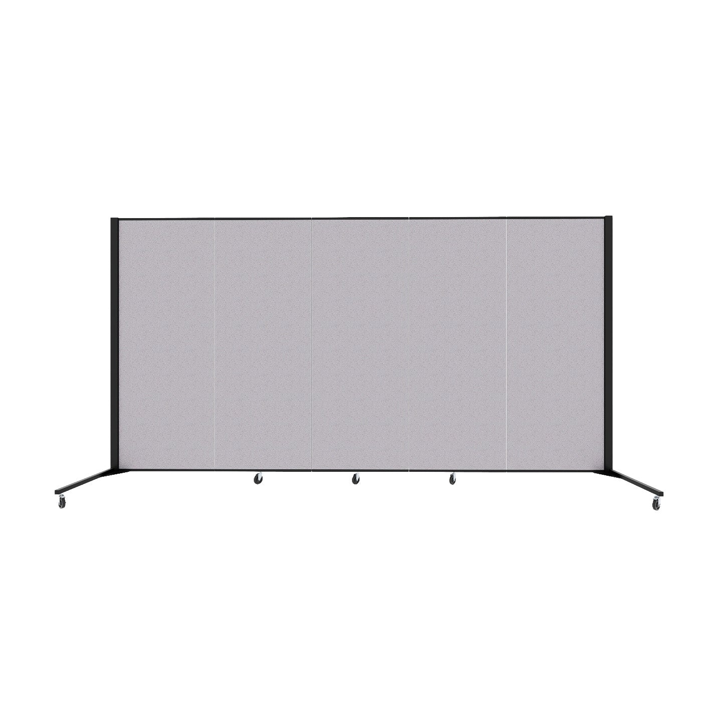Healthflex Partition - 5' 9"H x 9' 5"L, Select Gray (Minor Assembly Required)