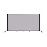 Healthflex Partition - 5' 9"H x 9' 5"L, Select Gray (Minor Assembly Required)