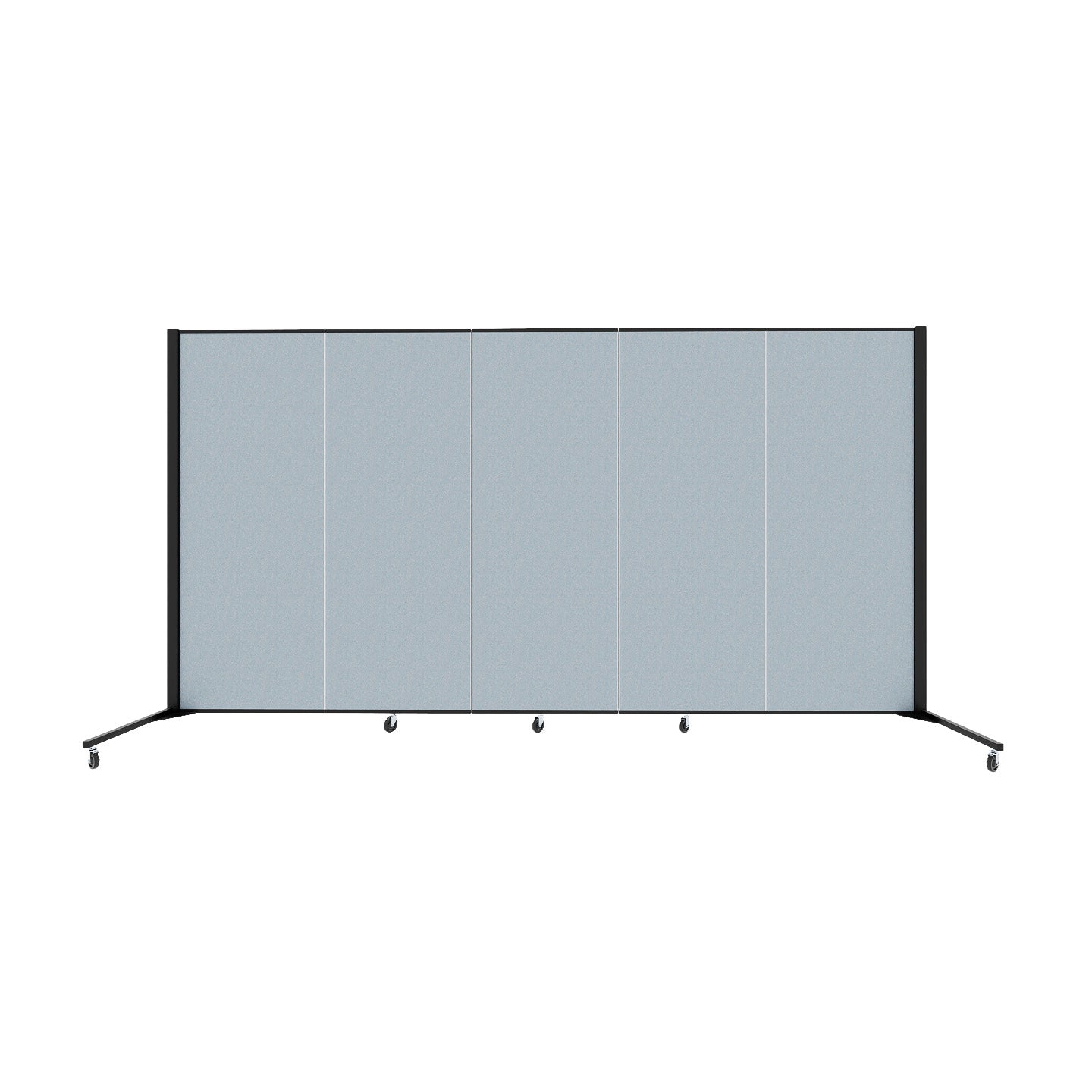 Healthflex Partition - 5' 9"H x 9' 5"L, Summer Blue  (Minor Assembly Required)