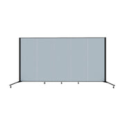 Healthflex Partition - 5' 9"H x 9' 5"L, Summer Blue  (Minor Assembly Required)
