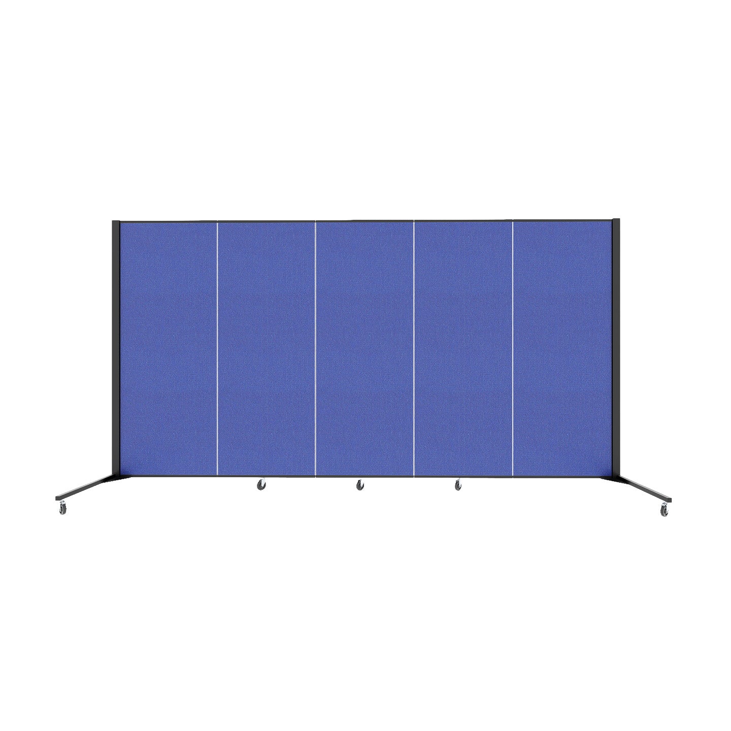 Healthflex Partition - 5' 9"H x 9' 5"L, Royal Blue  (Minor Assembly Required)