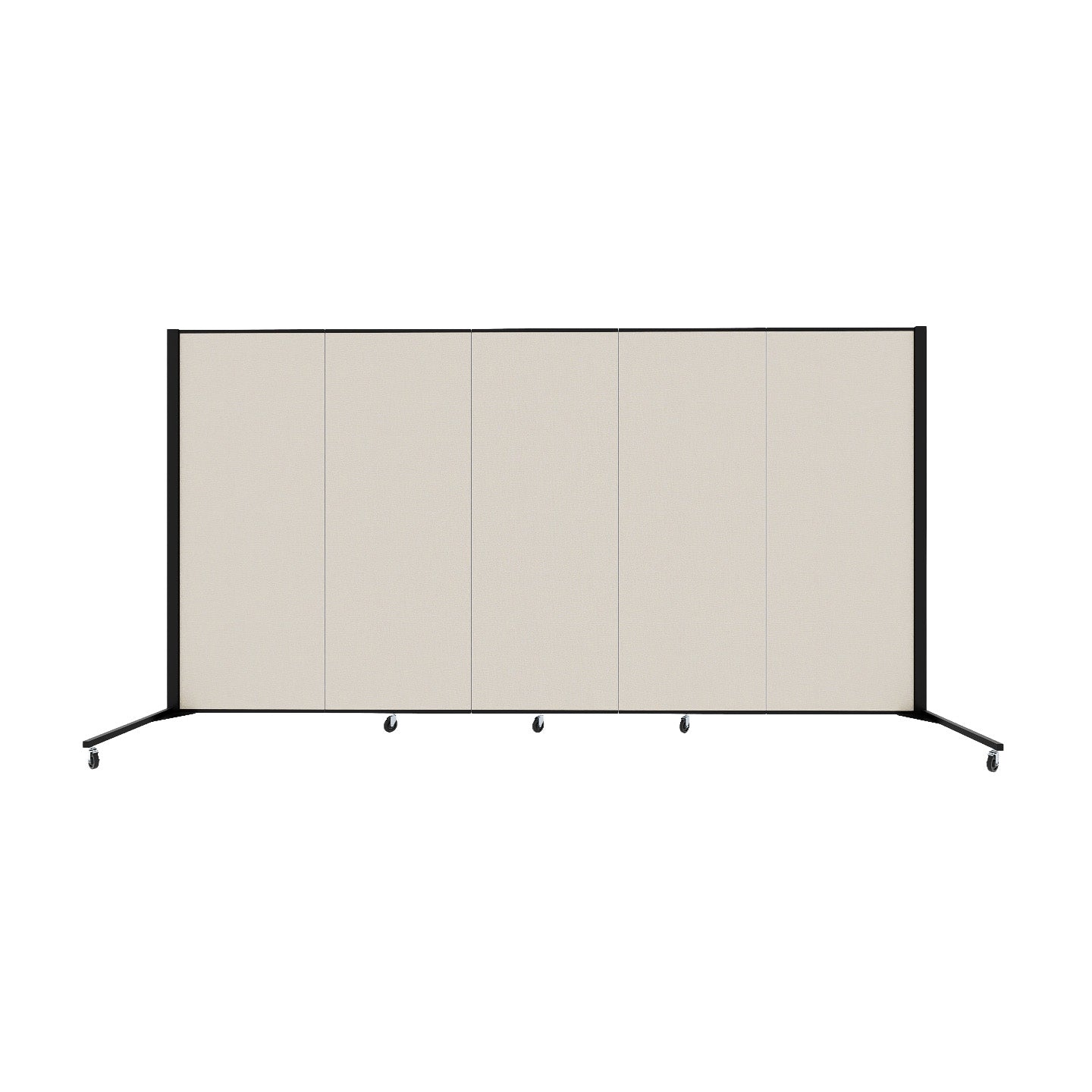 Healthflex Partition - 5' 9"H x 9' 5"L, Sand  (Minor Assembly Required)