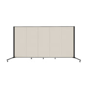 Healthflex Partition - 5' 9"H x 9' 5"L, Sand  (Minor Assembly Required)
