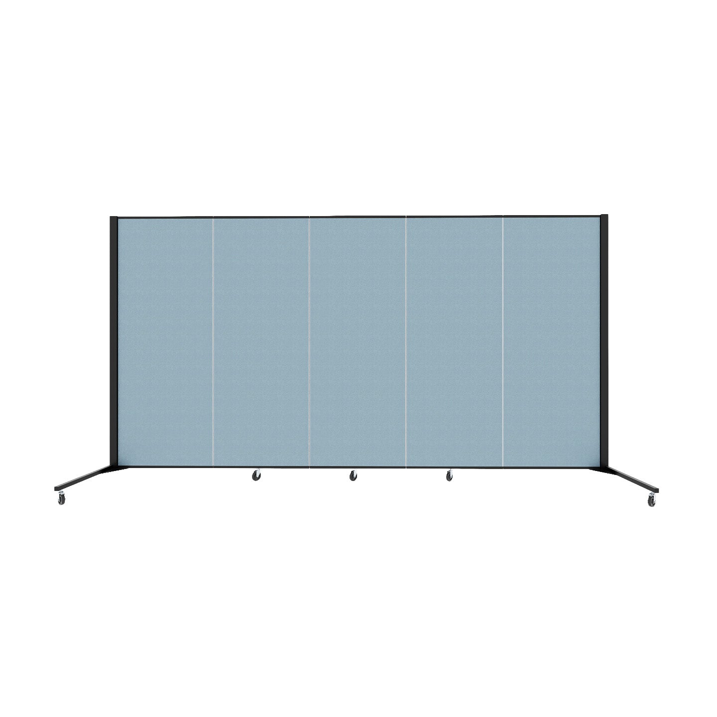 Healthflex Partition - 5' 9"H x 9' 5"L, Blue Tide  (Minor Assembly Required)