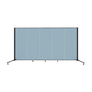 Healthflex Partition - 5' 9"H x 9' 5"L, Blue Tide  (Minor Assembly Required)