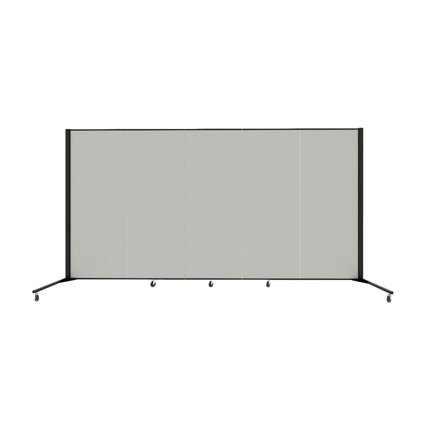 Healthflex Partition - 5' 9"H x 9' 5"L, Granite  (Minor Assembly Required)