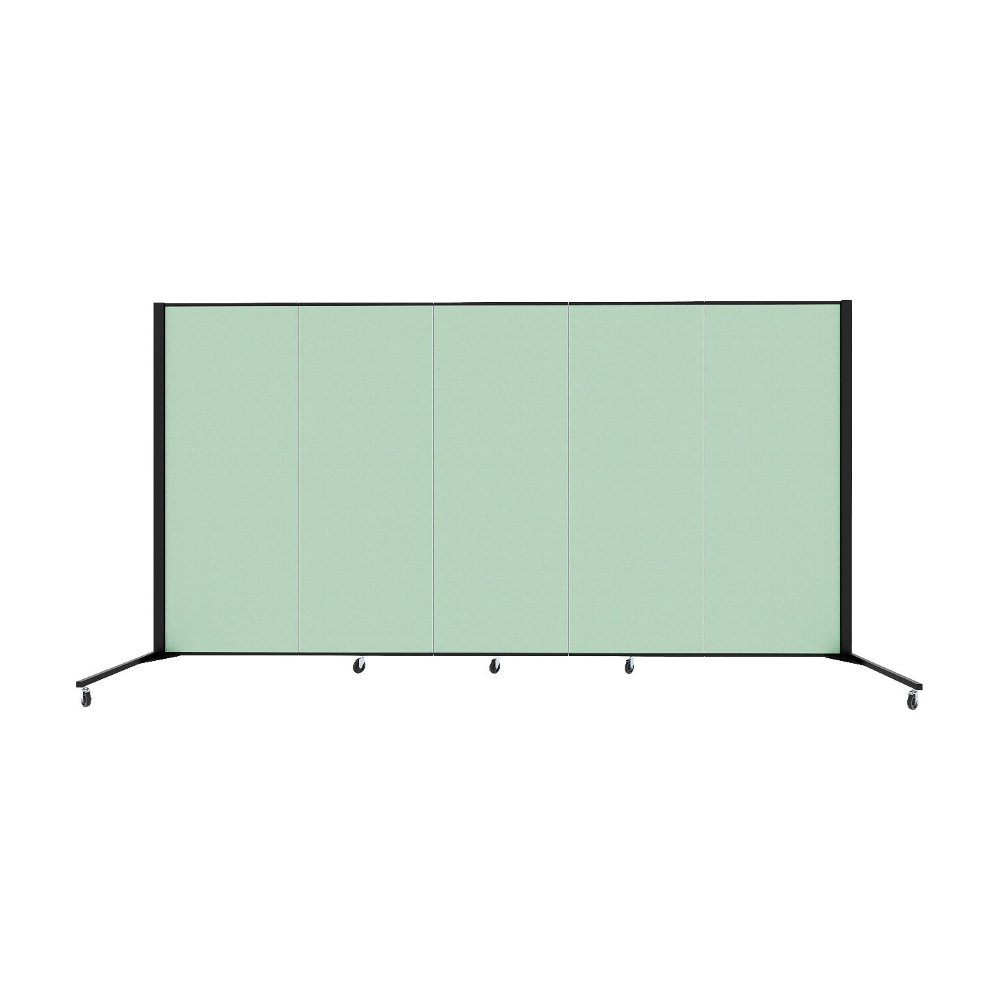 Healthflex Partition - 5' 9"H x 9' 5"L, Mint  (Minor Assembly Required)