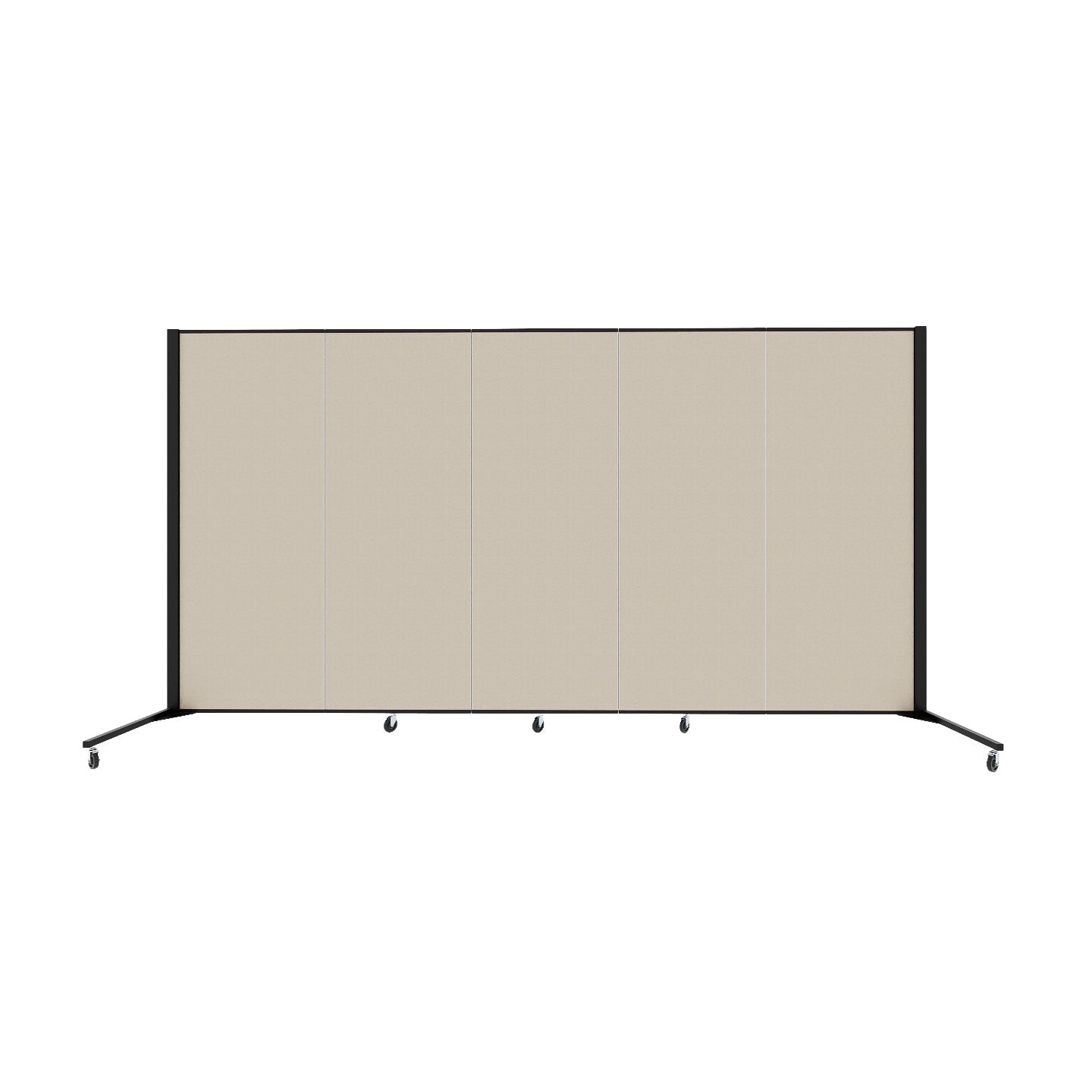 Healthflex Partition - 5' 9"H x 9' 5"L, Hazelnut  (Minor Assembly Required)