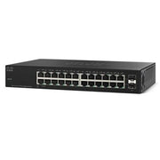 Cisco SG112-24 COMPACT 24-port Gig Switch-2 Mini-GBIC Ports