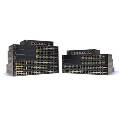 Cisco SG250X-48P Gigabit PoE with 4-Port 10-Gigabit Smart Switch (1844924)