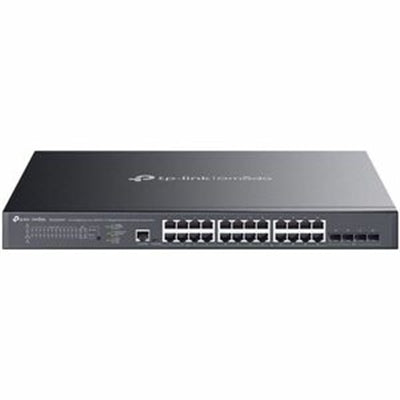 TP-Link Omada SG3428XMPP 24-Port Gigabit and 4-Port 10GE SFP+ L2+ Managed Switch with 16-Port PoE+ & 8-Port PoE++
