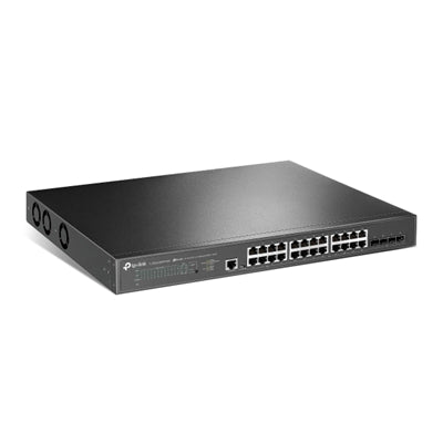 TP-Link Omada 24-Port 2.5GBASE-T and 4-Port 10GE SFP+ L2+ Managed Switch with 16-Port PoE+ & 8-Port PoE++