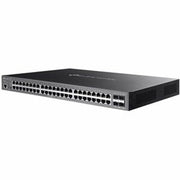TP-Link - Omada Omada SG3452XMPP Ethernet Switch - 48 Ports - Manageable - Gigabit Ethernet - 10/100/1000Base-T, 10GBase-X - 3 - Unknown