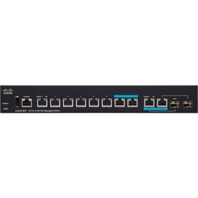 Cisco SG350-8PD 8-Port 2.5G PoE Managed Switch