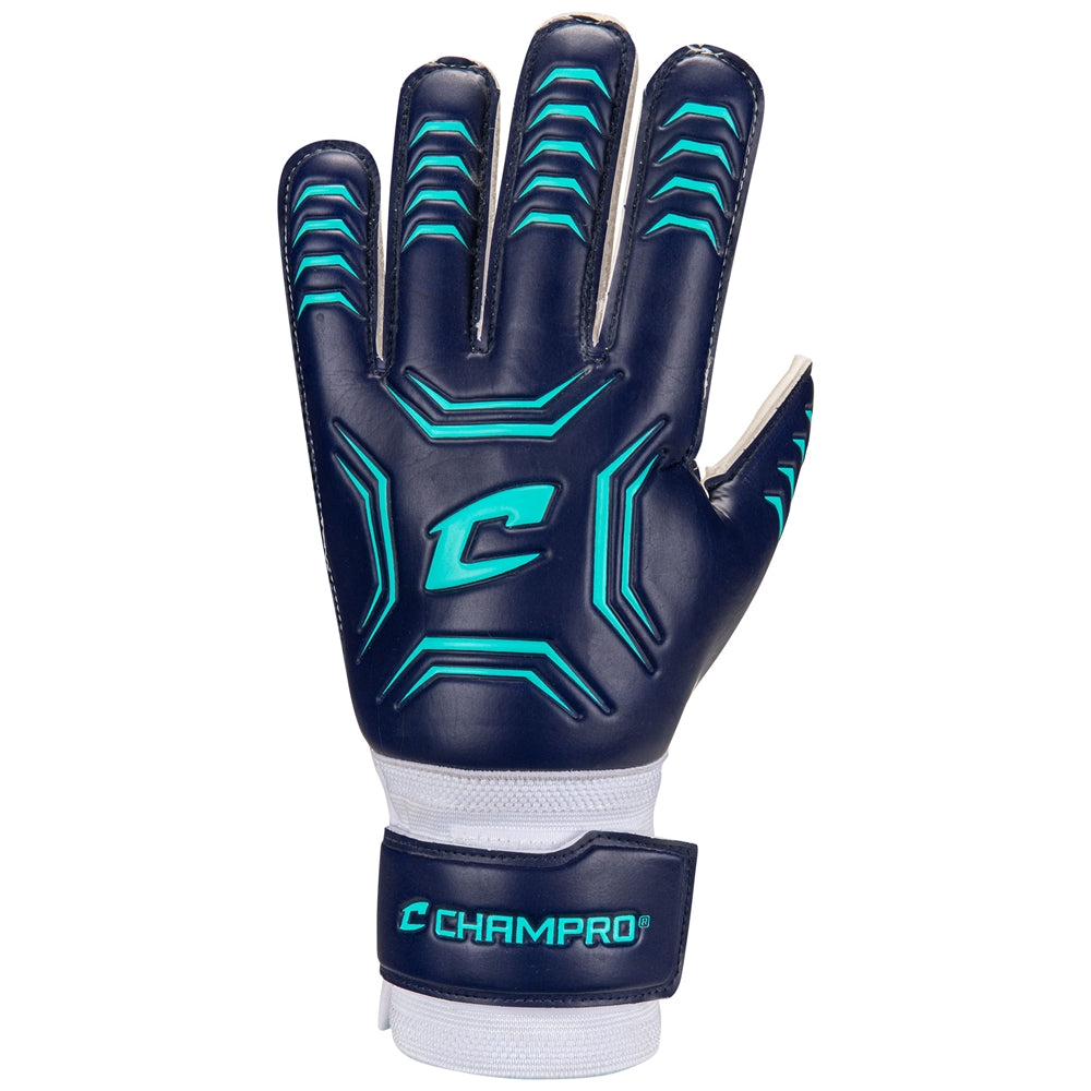Keeper Goalie Glove - Navy Teal, 7"