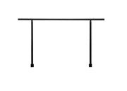 NPS® Side Guard Rails for 3-Level Risers, Frame Color: Black