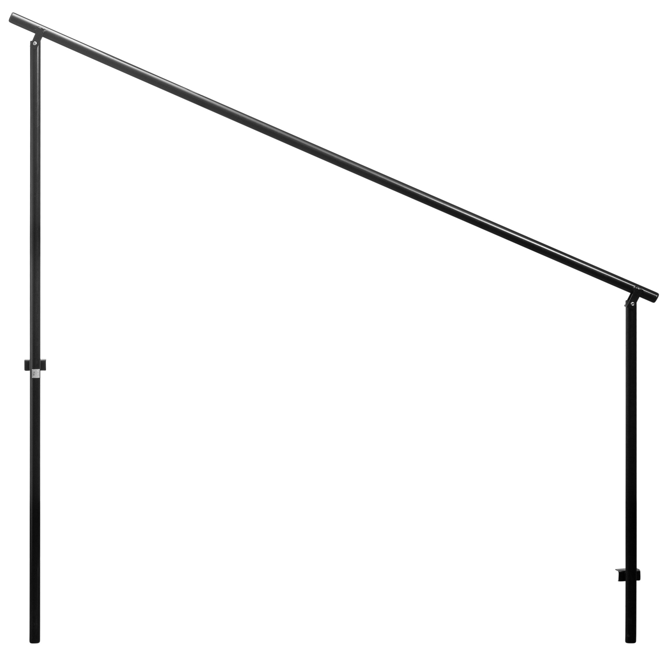 NPS® Side Guardrail for 4-level TransPort Riser, Frame Color: Black
