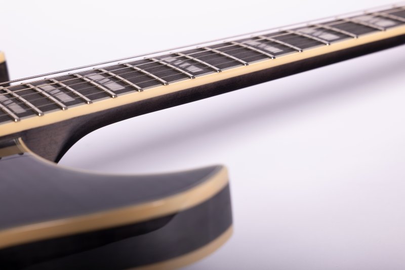Washburn SH35TB Wing Series Semi Hollow Electric Guitar, Trans Black