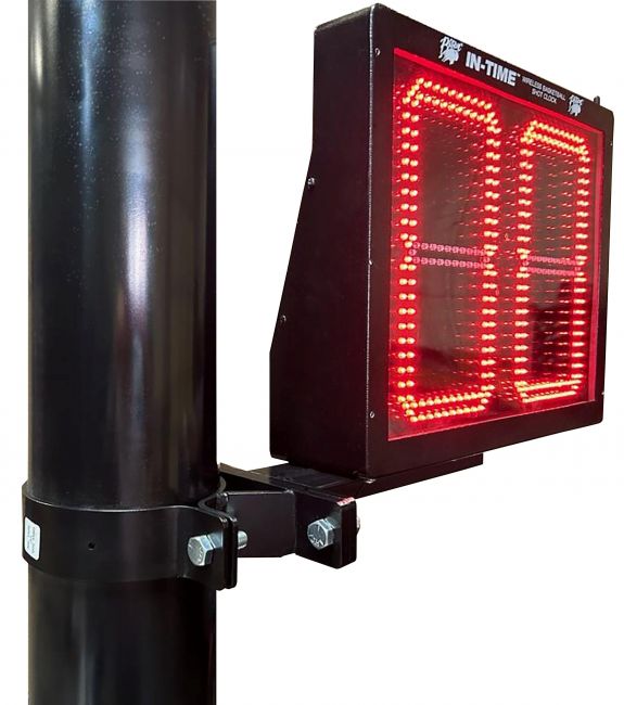 Shot Clock Bracket - 6" Diameter Backstop Drop Mount