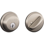 Schlage Satin Nickel Maximum Security Single Cylinder Deadbolt