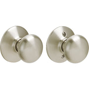 Schlage Plymouth Satin Nickel Hall & Closet Door Knob