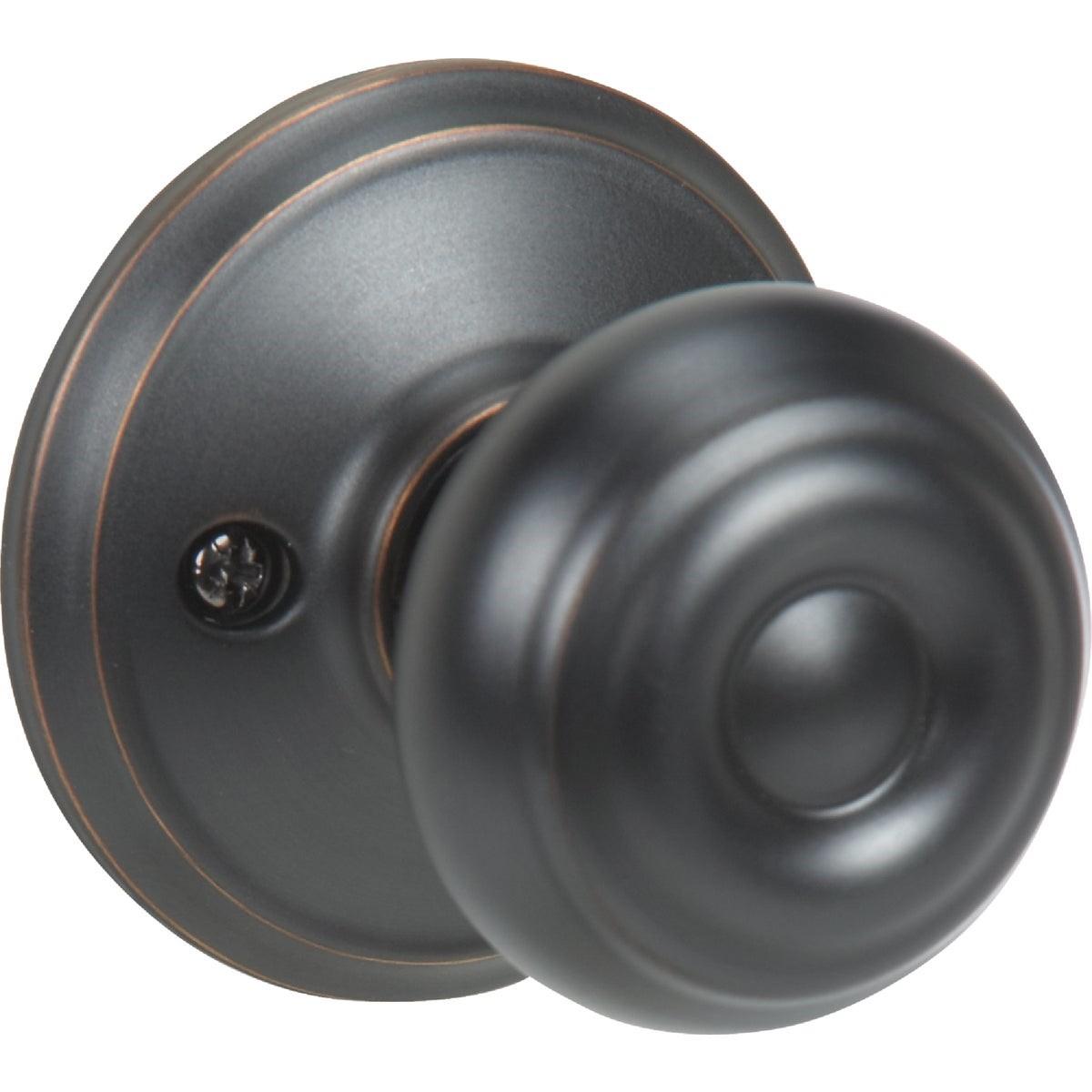 Schlage Aged Bronze Georgian Dummy Door Knob